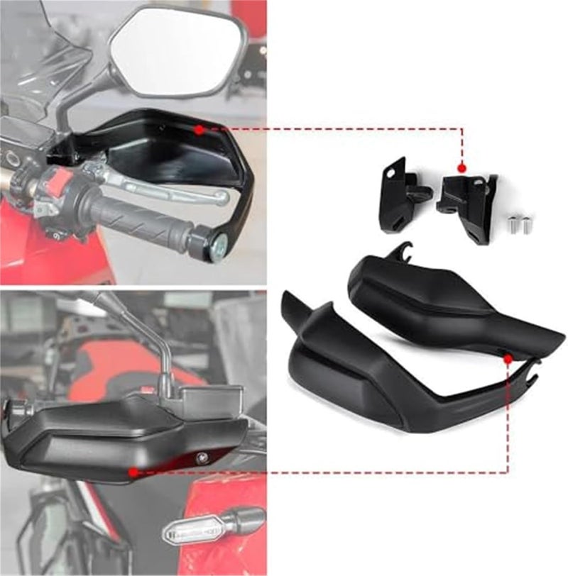 Vuzmode Motorcycle Handguard Shield for X-ADV 750 - Image 3