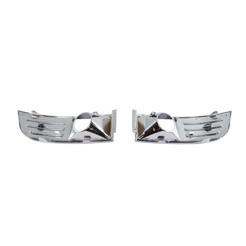 LAFORMO Pair(2) Fog Light Trim Set Left And Right Chrome Compatible With 2009 2010 2011 2012 F-ord Flex 3.5L V6,Replacement For 8A8Z17E810B, FO2599105, 8A8Z17E811B, FO2598105 - Image 4
