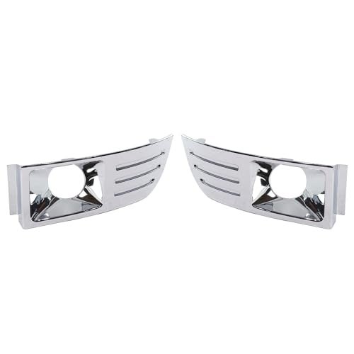 LAFORMO Pair(2) Fog Light Trim Set Left And Right Chrome Compatible With 2009 2010 2011 2012 F-ord Flex 3.5L V6,Replacement For 8A8Z17E810B, FO2599105, 8A8Z17E811B, FO2598105 - Image 3