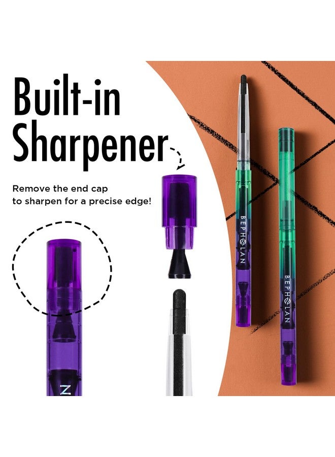 BEPHOLAN Black Eyeliner Pencils,Waterproof Gel Eyeliner Pencil Black Waterline Eye Liner Pen for Women Waterproof Smudge Proof Long-lasting (BLACK) - Image 3