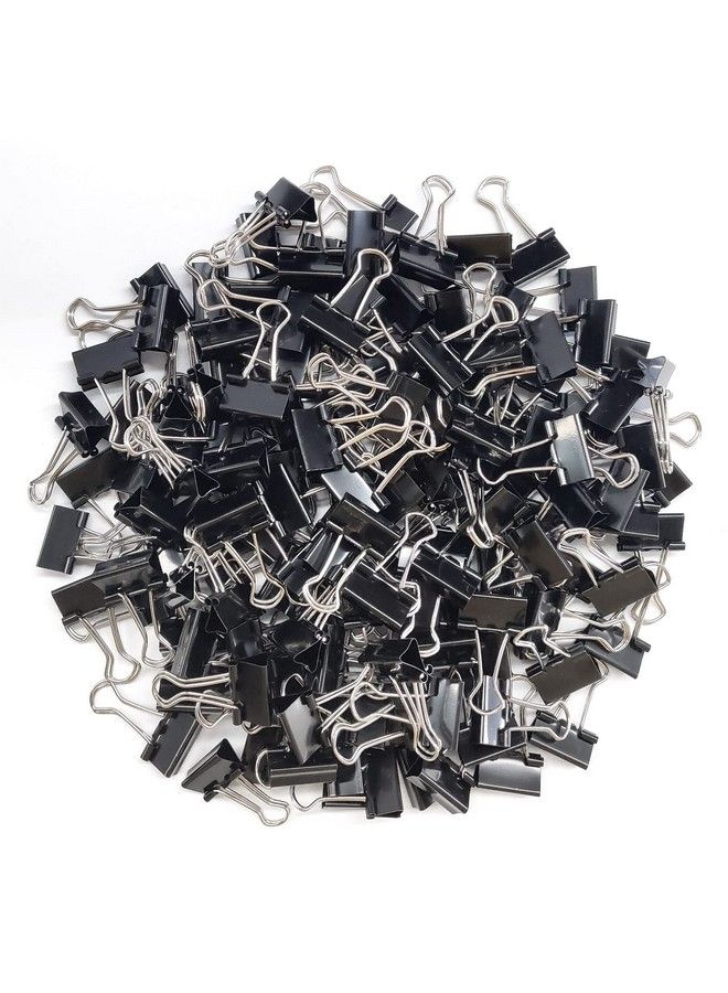 DSTELIN 180 Pack Mini Binder Clips 3 4Inch Width Small Paper Clamps For Office Supplies 0.27Inch Capacity Black  - Image 2