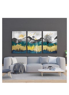 MODCLASS Set of 3 Printed Wooden Frames  - Image 1
