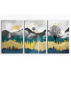 MODCLASS Set of 3 Printed Wooden Frames  - Image 2
