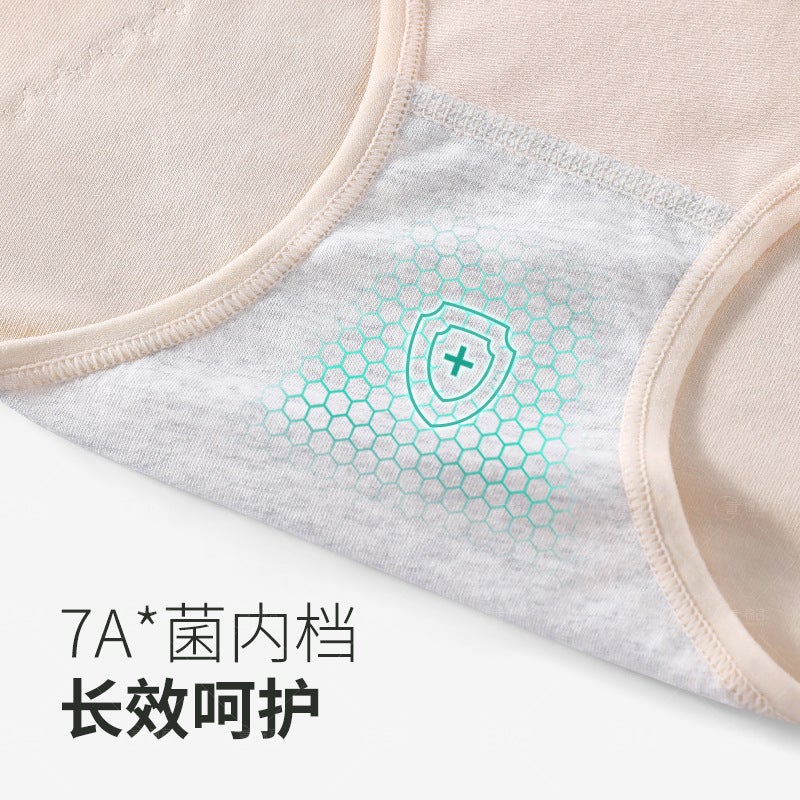 High-Waisted Pure Cotton Menstrual Period Panties For Women, Leak-Proof, 100% Cotton Crotch, Women'S Special Safety Period Underwear For - Image 4
