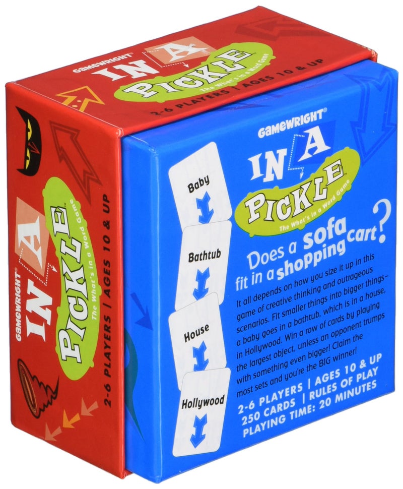 Gamewright Mini In A Pickle Card Game, Multi-colored, 5", 120 months to 180 months - Image 2