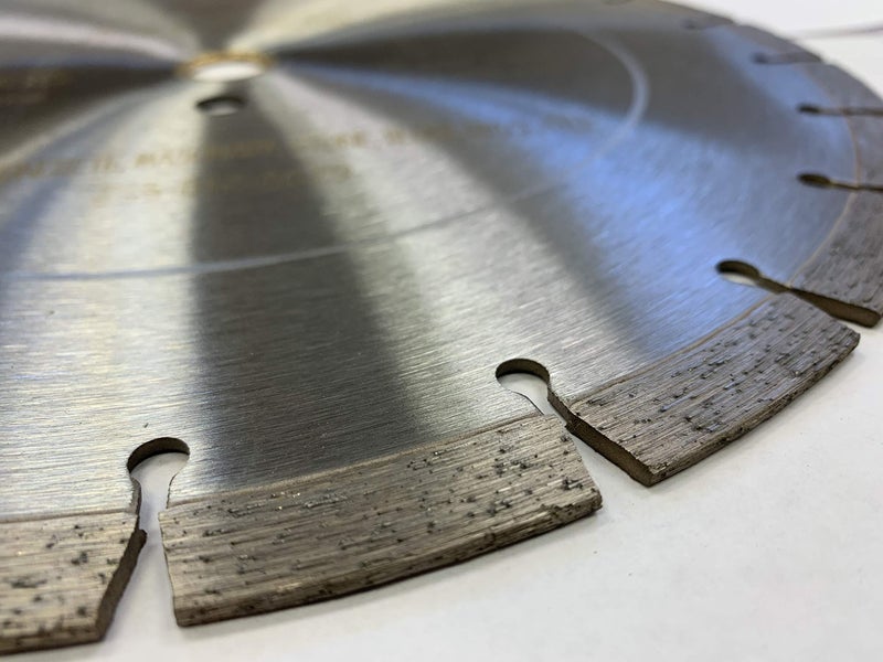 ALSKAR DIAMOND USA ADLSS 12 inch Dry or Wet Cutting General Purpose Segmented High Speed Diamond Saw Blades for Concrete Stone Brick Masonry with Arbor 1"-20mm (12") - Image 4