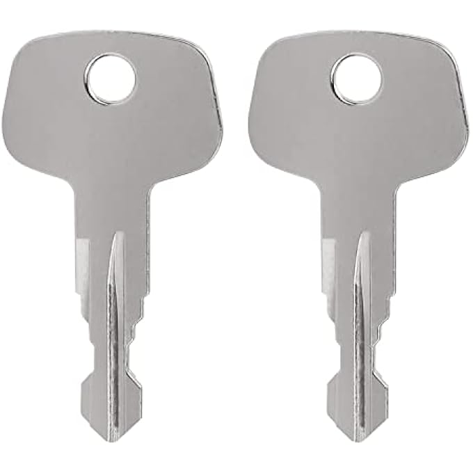 rayihni Car roof Rack Key Replacement, Key Replacement for roof Racks, Carrier Racks. for Thule Automotive Luggage Rack Keys for Roof Racks, Cargo Boxes, Carrier Racks, Crossbars (Code N205 only) (Pack of 2) - Image 1