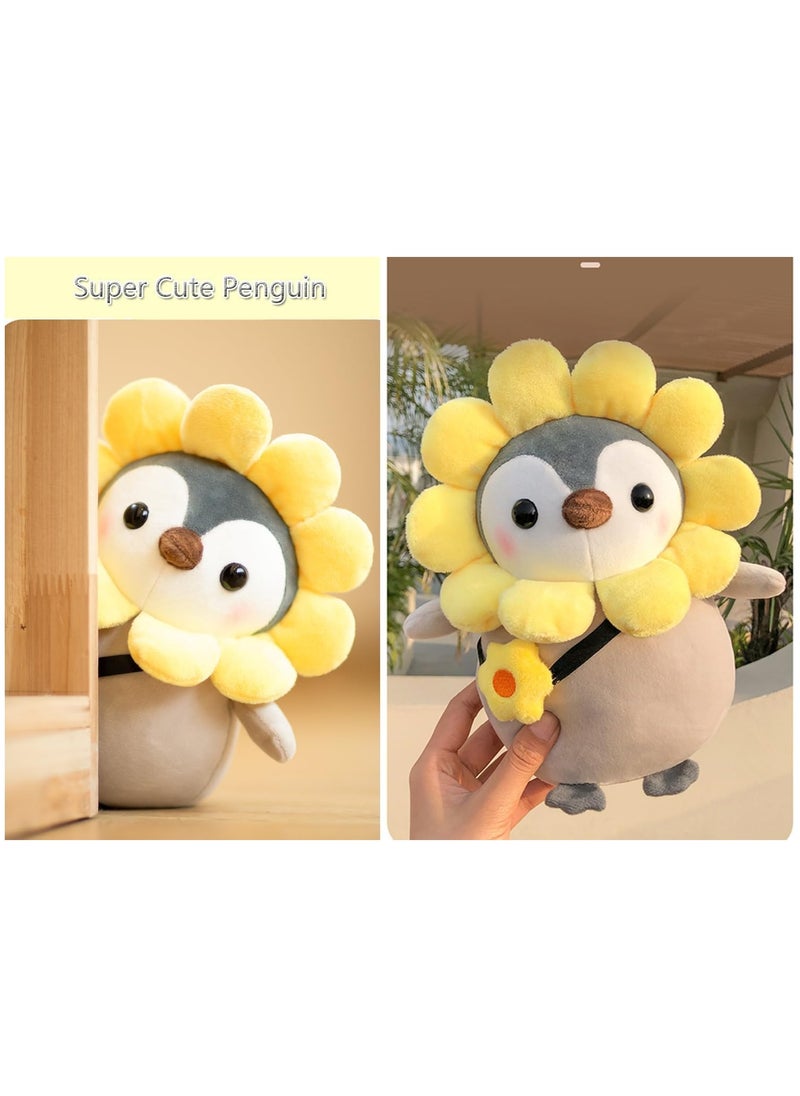 KASTWAVE - Soft Stuffed Animal Toy, Plush Soft Toys For Babies, Soft Toy Penguin,Lovely And Soft Toys, Marine Animal Plush Toys, Penguin Soft Plush 9.8 Inch - Image 1