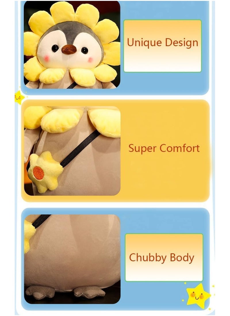 KASTWAVE - Soft Stuffed Animal Toy, Plush Soft Toys For Babies, Soft Toy Penguin,Lovely And Soft Toys, Marine Animal Plush Toys, Penguin Soft Plush 9.8 Inch - Image 1