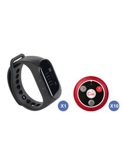 Retekess Wireless calling system for restaurants and cafes and calling for a push clock  - Image 1