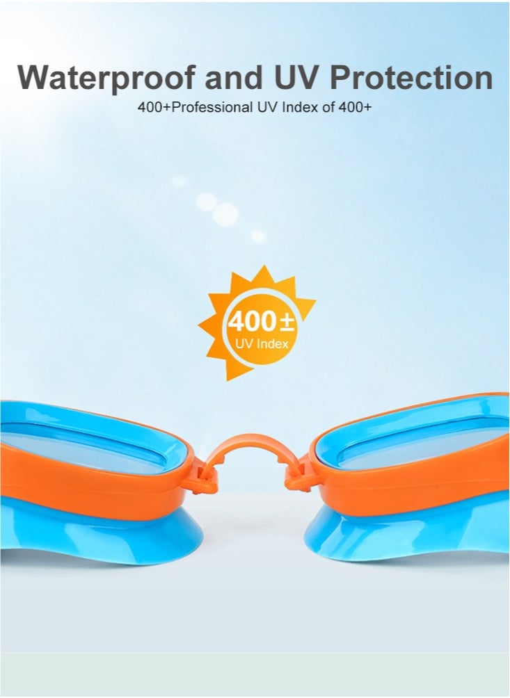 Perfii Snorkel Goggles with UV Protection, Silicone Seal, and Anti-Fog Design Ideal for Swimming, Diving, and Snorkeling  - Image 3