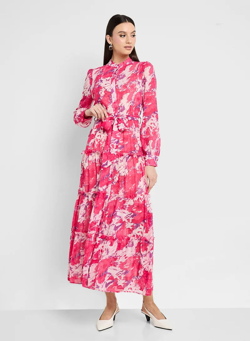 ايلا فستان بطبعة زهور