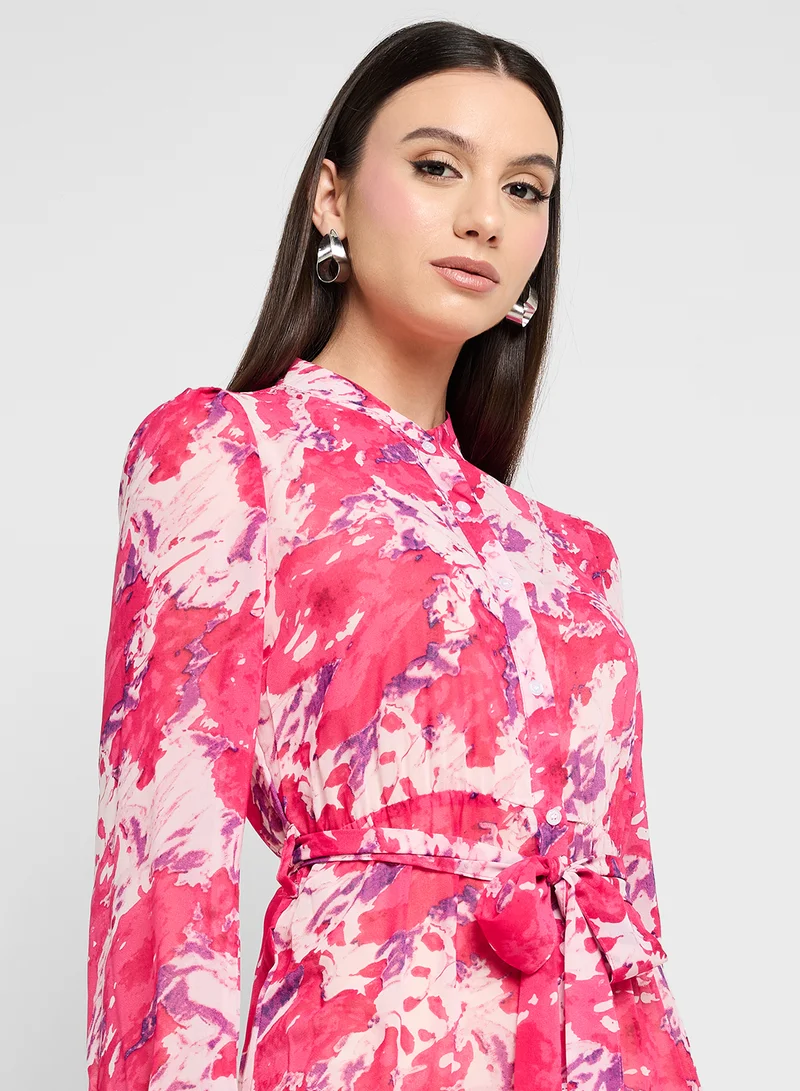 ايلا فستان بطبعة زهور