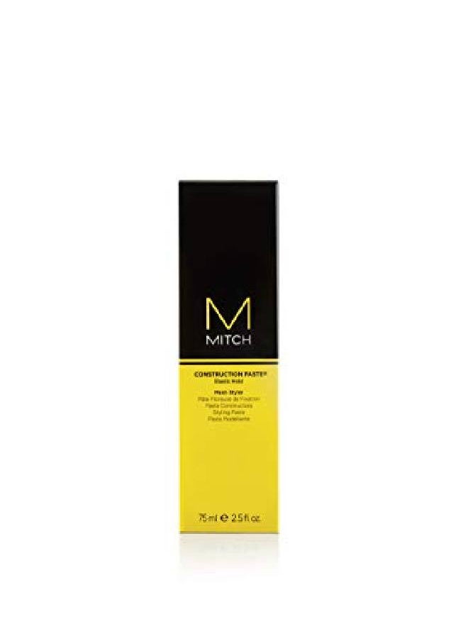 Mitch Mitchell Mitch Construction Paste For Men, Flexible Hold, Crunchfree, Flakefree Finish, For All Hair Types + Short To Medium Hair  - Image 4