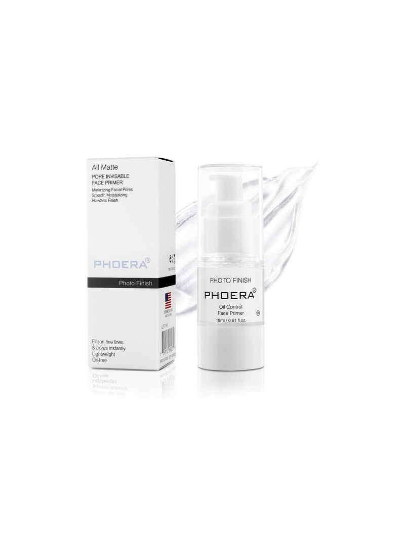 Phoera - All Matte Pore Invisible Face Primer 18ML 2 Pack - Image 1