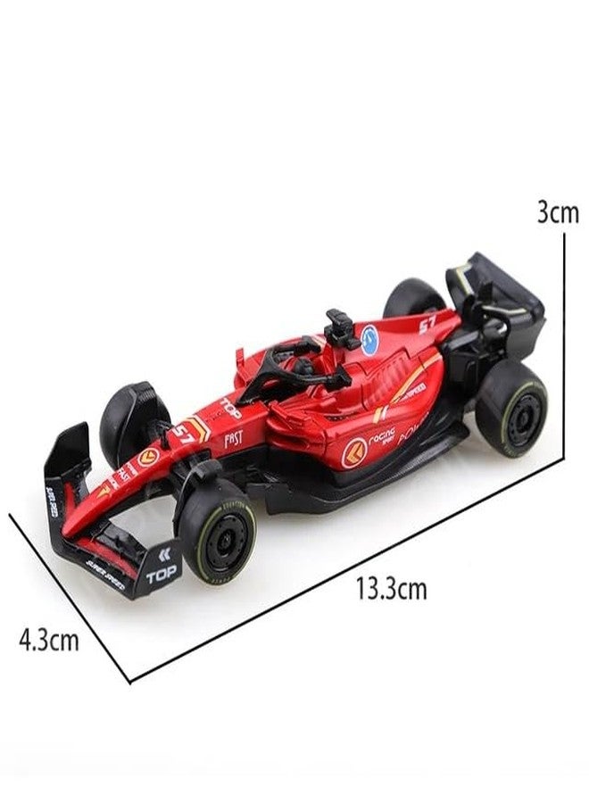 PLUSPOINT Formula 1 Racing Die cast Metal Cars for Kids Pull Back F1 Car Simulation Scale Model High-Speed Racing Vehicles Collectible Car Toys for Boys Age 3 Years & Up - Image 3