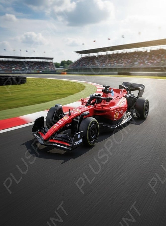 PLUSPOINT Formula 1 Racing Die cast Metal Cars for Kids Pull Back F1 Car Simulation Scale Model High-Speed Racing Vehicles Collectible Car Toys for Boys Age 3 Years & Up - Image 5
