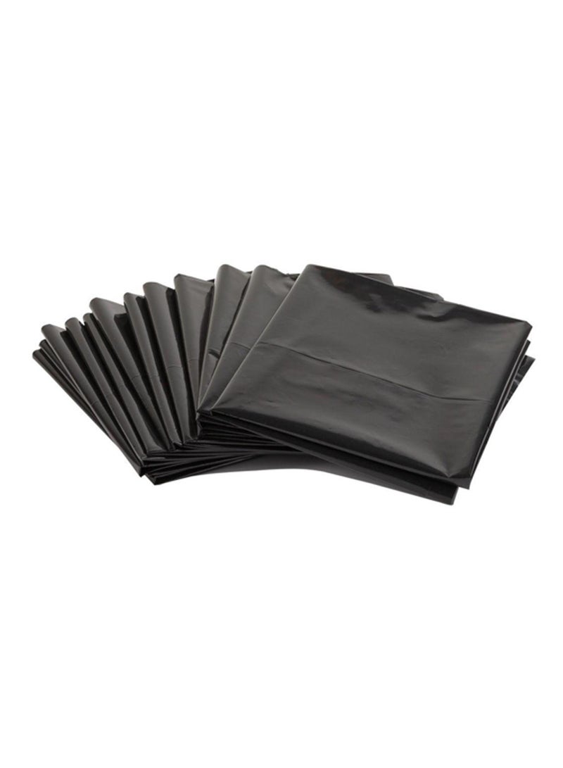 Garbage Bags Size 110 x 130cm 10pcs Black - Image 2