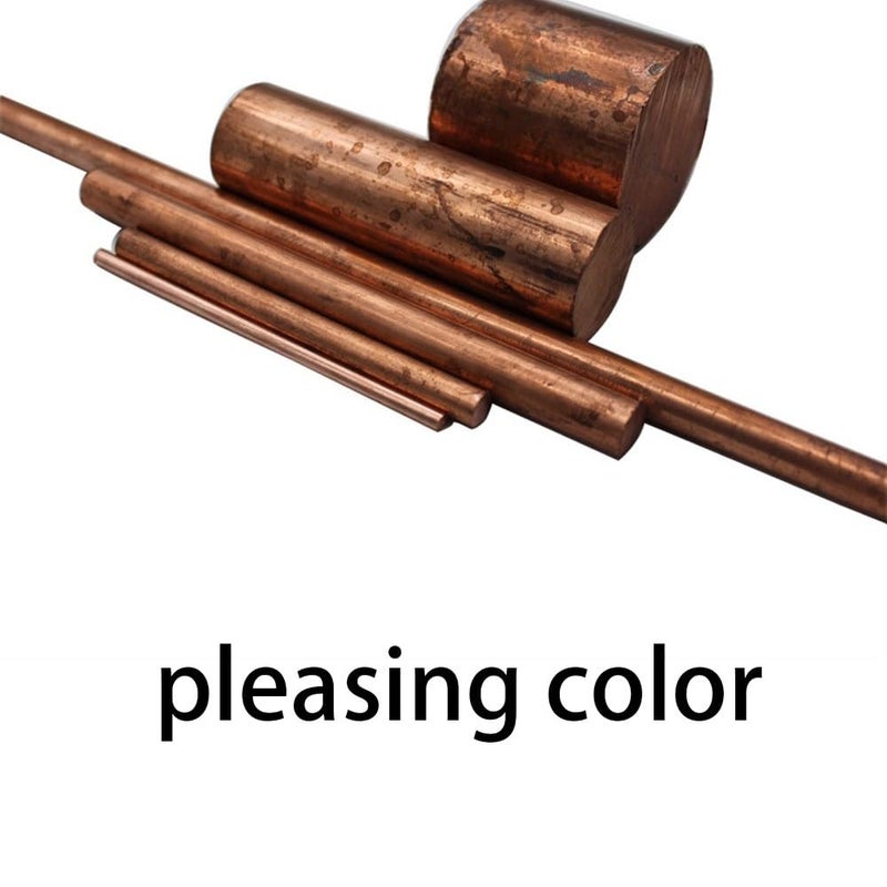 T2 Copper Round Bar Rod 8x100mm Diameter 8mm Length 100mm - Image 2