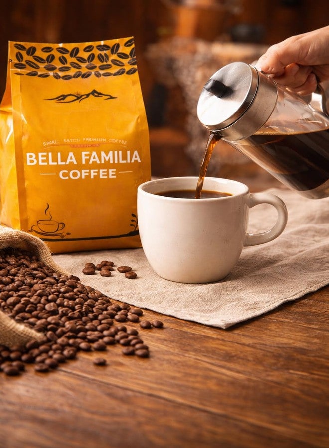 Bella Familia Coffee Co., 14.5oz Bag, WHOLE BEANS, Medium Roast - Roasted Blend - Made from 100% Arabica & Pacas Honduran Beans - A Woman Owned business. - Image 2