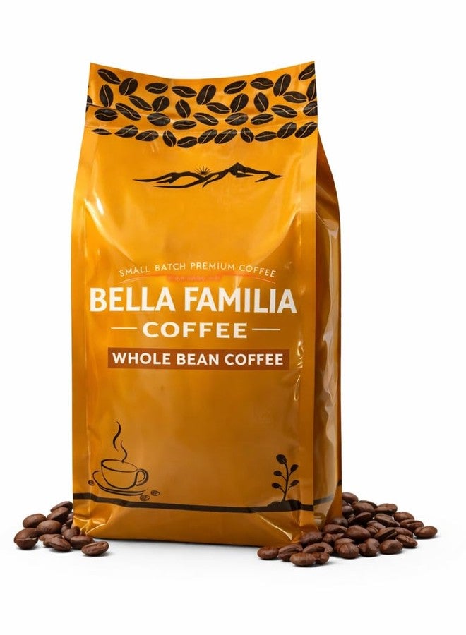 Bella Familia Coffee Co., 14.5oz Bag, WHOLE BEANS, Medium Roast - Roasted Blend - Made from 100% Arabica & Pacas Honduran Beans - A Woman Owned business. - Image 1