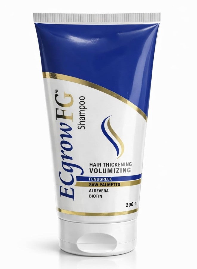 New_Ecgrow FG Volumizing Shampoo | Hair Thickening & Volumizing Formula | Enriched with Fenugreek, Saw Palmetto, Aloe Vera & Biotin-(200ml) - Image 1