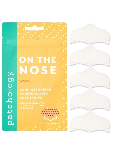 Acne Nose Strips On The Nose Hydrocolloid Acne Patches Are Gentle On Skin Absorb Gunk And Help Extract Dirt From Clogged Pores. Get Clearer Skin By Removing Zits And Pimples (5 Ct)