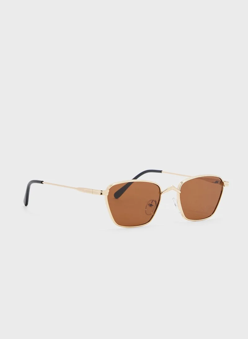 Seventy Five Casual Square Len Sunglasses