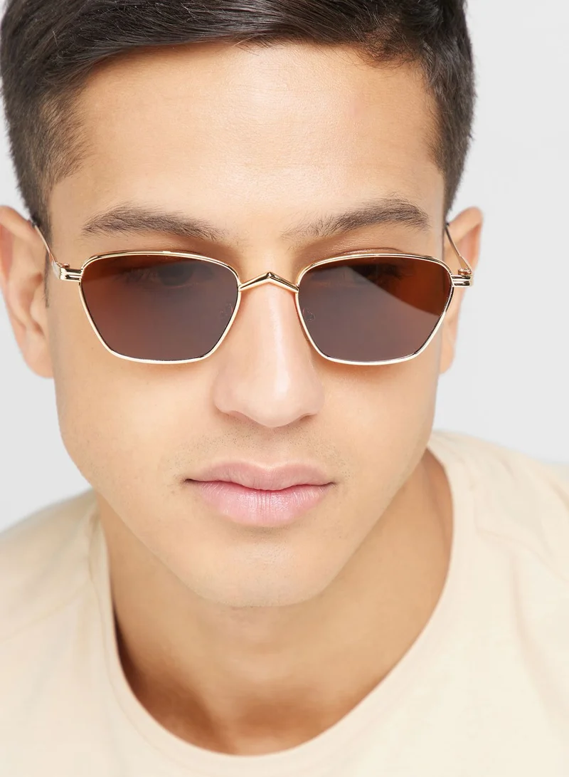 Seventy Five Casual Square Len Sunglasses