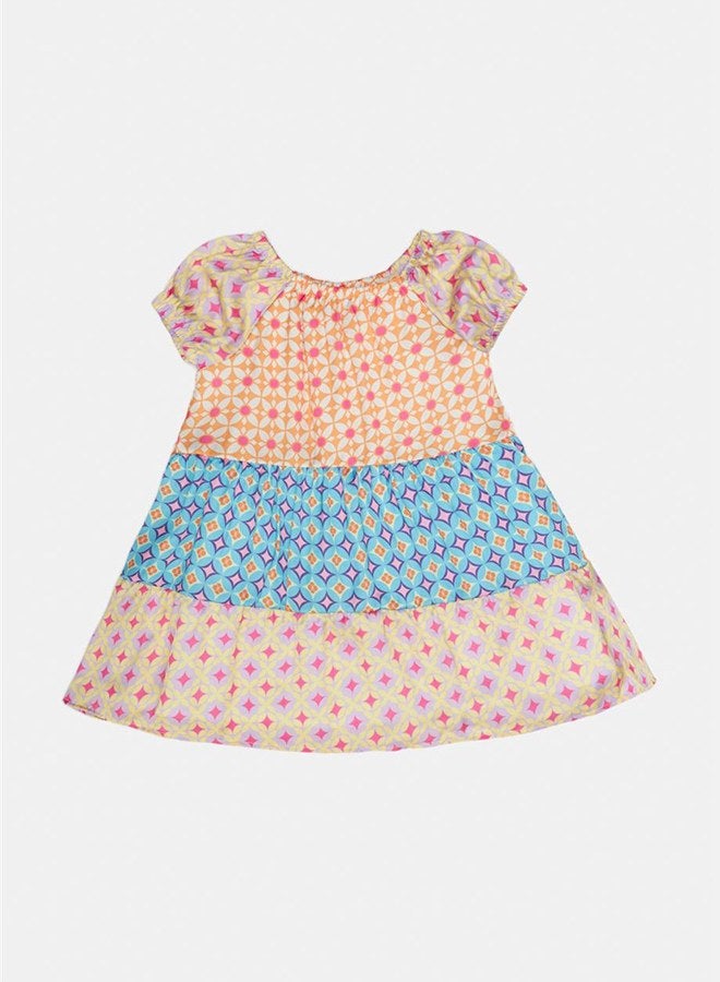Tyess Girl Patterned Dress - Image 5