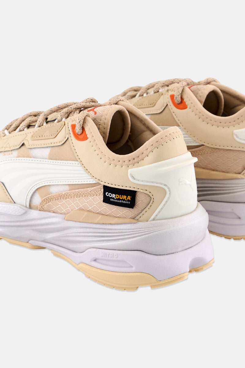 PUMA Kids Boy Extent Nitro IL Lace Up Training Sports Shoes, Beige - Image 2