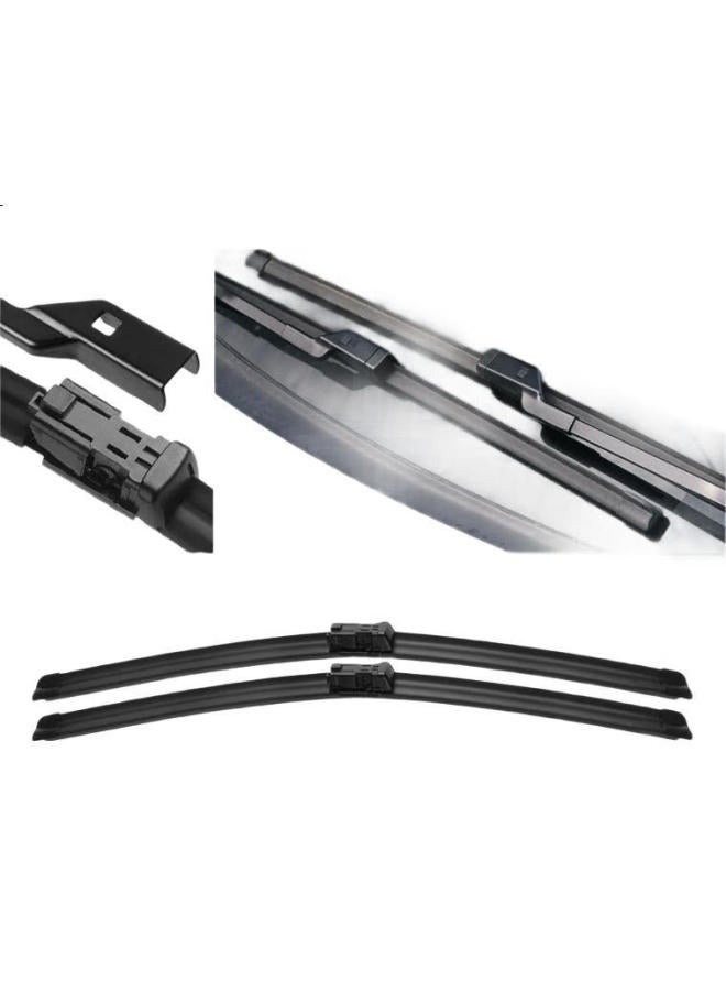 Xufeng Car Accessories (Xufeng) Dongfeng Peugeot 508 Windshield Wipers For 2011-2017 Models, Peugeot-Specific Boneless Wiper Blades, Original Installed, One Pair - Image 1