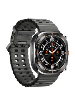 Generic For Samsung Galaxy Watch 7 Ultra GPS NFC Compass Smart Watch Outdoor Sport Man AMOLED 466*466 Galaxy Watch 6 Upgraded Smartwatch(Black)  - Image 1
