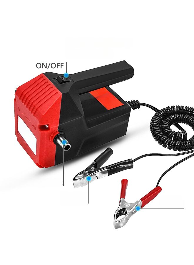Oil Transfer Pump Extractor, Electric Oil Pump Fast Oil Change Transmission Fluid Extractor Pump, 12v 60w Diesel Fluid Scavenge Suction Pump for Changing Oil, Boat, Tubes, Truck, Riding - Image 5