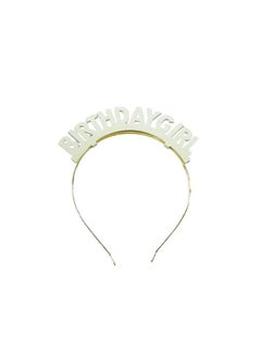 Generic Birthday Girl Headband Silver 