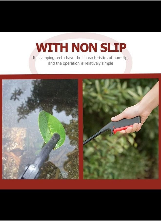 Generic - Garbage Picker Grabber Long Trash Grabber Snake Tongs Reptile Grabber Fireplace Tong for Elderly Seniors Trash Pick Up Litter Picker - Image 1