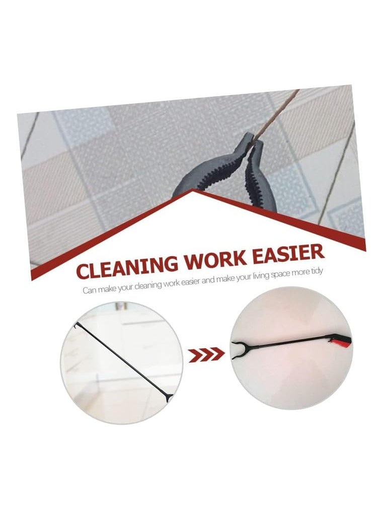 Generic - Garbage Picker Grabber Long Trash Grabber Snake Tongs Reptile Grabber Fireplace Tong for Elderly Seniors Trash Pick Up Litter Picker - Image 1