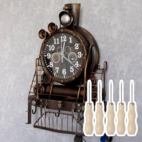 Bstinay 5X Handwork Sewing Awl Stitcher Shoe Repair Tool for Leather DIY Sewing Repair - Image 5