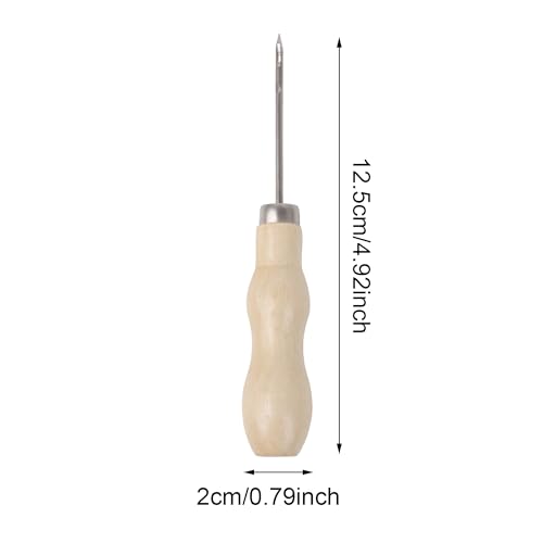 Bstinay 5X Handwork Sewing Awl Stitcher Shoe Repair Tool for Leather DIY Sewing Repair - Image 3