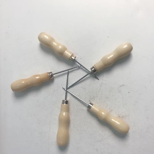 Bstinay 5X Handwork Sewing Awl Stitcher Shoe Repair Tool for Leather DIY Sewing Repair - Image 1