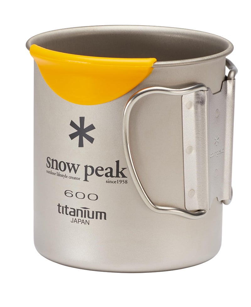 Snow Peak كوب تسلق خفيف الوزن من تيتانيوم ذو جدار واحد من سنو بيك - Image 2