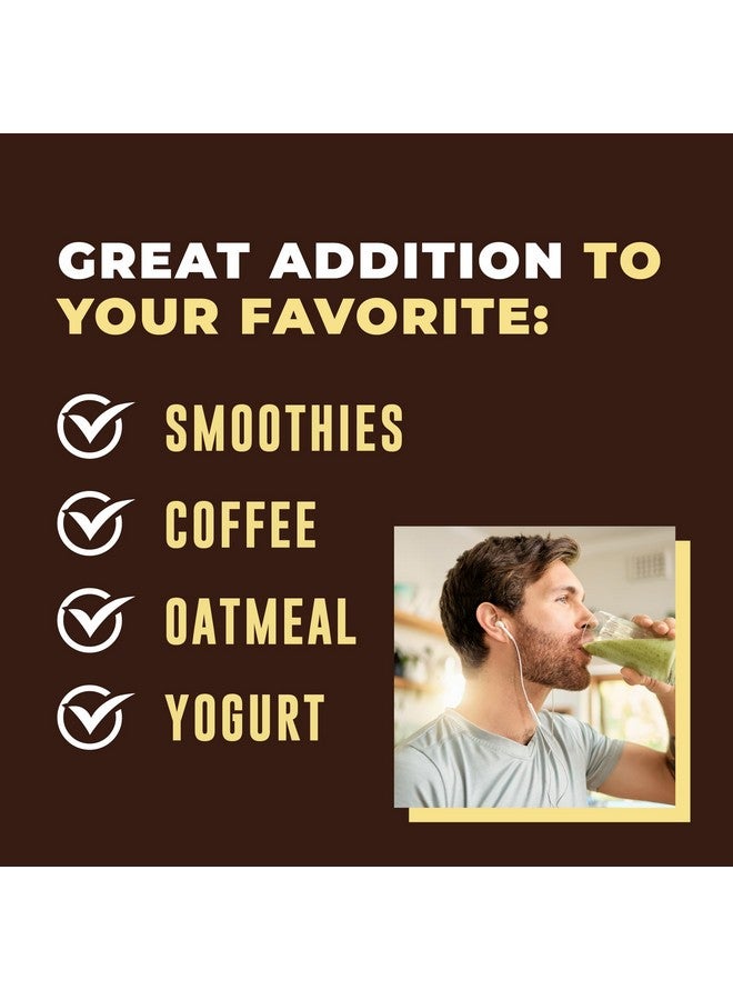 Left Coast Performance 32oz Vanilla Bone Broth Protein Powder From Grass Fed Beef - Non-GMO Ingredients, Gut-Friendly, Low Carb Dairy Free Protein Powder - Natural Collagen Source For Joint Support - Keto Friendly - Image 4