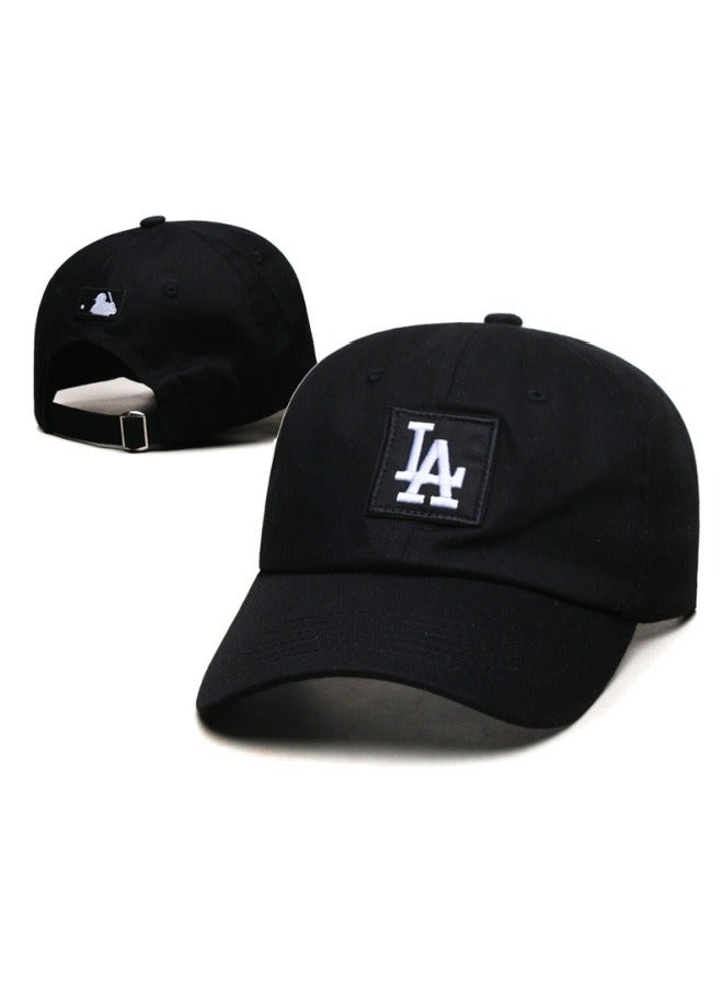 NEW ERA NEW ERA 9Fort New York Yankees Baseball Hat Duck Tongue Hat Sun Hat Pointed Hat Sun Hat Pure Cotton Men's and Women's Black Baseball Hat Outdoor 
