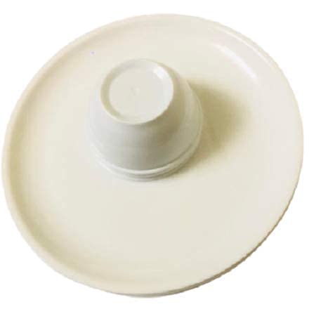 Coolkart Microwave Safe Unbreakable Round Dinner Set of 6 Big Plates 11 Inches and 6 Katori Set, Made in India (Set of 12) (White) - Image 2