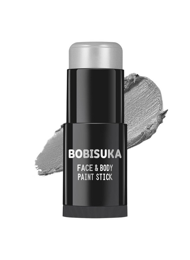 BOBISUKA Light Grey Face Body Paint Stick, Gray Contour Face Paints Sticks, Grayscale Makeup Painting Kit For Halloween Homestuck Raven Cosplay Special Effects Costume Sfx Parties Stage - Image 1