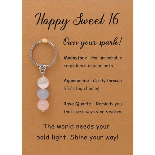 PRCOLUX Sweet 16 Gifts for Girls Daughter Niece Best Friend Sister, Happy Birthday Gifts for 16 Year Old Teens, 16th Birthday Gift for Teenager - Image 1