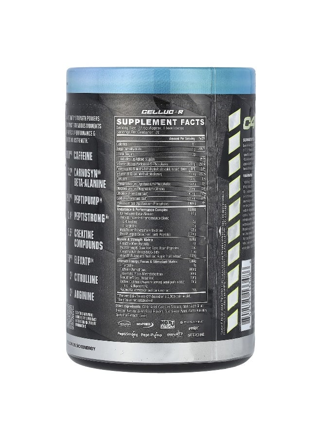 C4  Cellucor C4 / Cellucor, C4 Ultimate Strength, Pre-Workout, Frozen Bombsicle , 1.2 lbs (550 g)  - Image 2