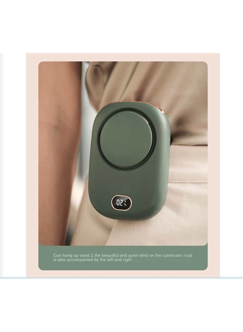 Y&D Outdoor Hanging Neck Usb Wireless Charging Portable Mini Electric Fan - Image 3