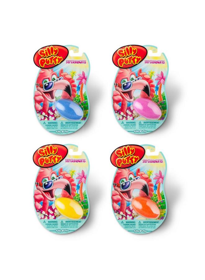 Crayola High-Quality Superbright Silly Putty Assorted Color CRA0803150002