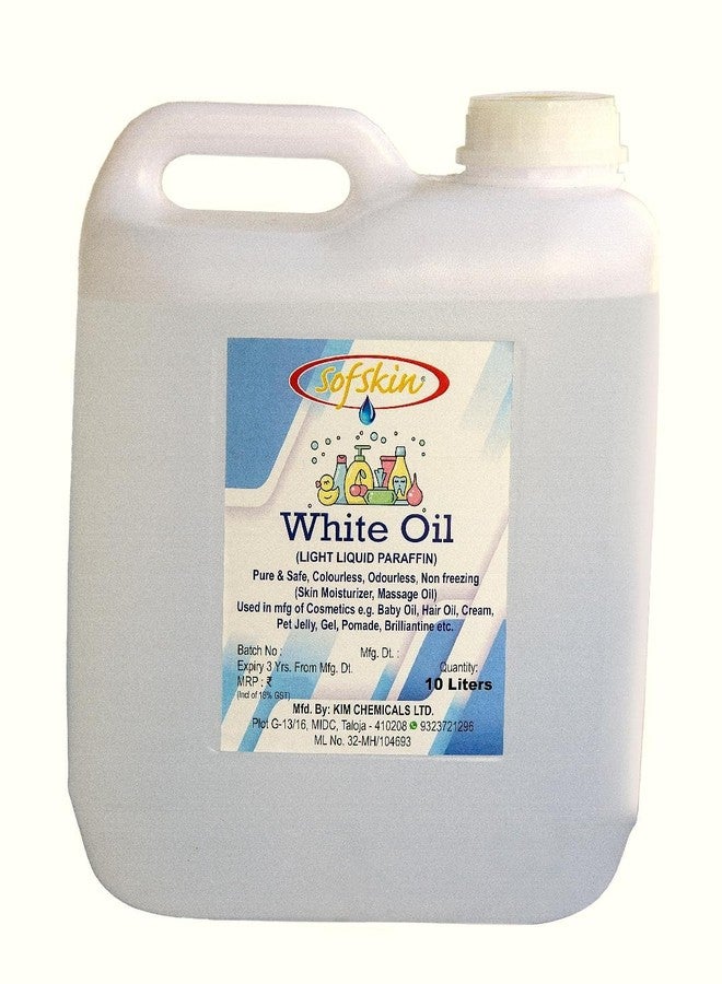 SOFSKIN WHITE OIL, (Liquid Paraffin IP) - 500 ml. Pure & Safe, Clear Transparent like water, Odourless, Does not freez in winter, safe for babies, pH5.5 - No skin allergy (See Photos & Video) (Small) - Image 4
